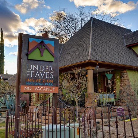 Under The Eaves Inn At Zion National Park Springdale Exterior photo